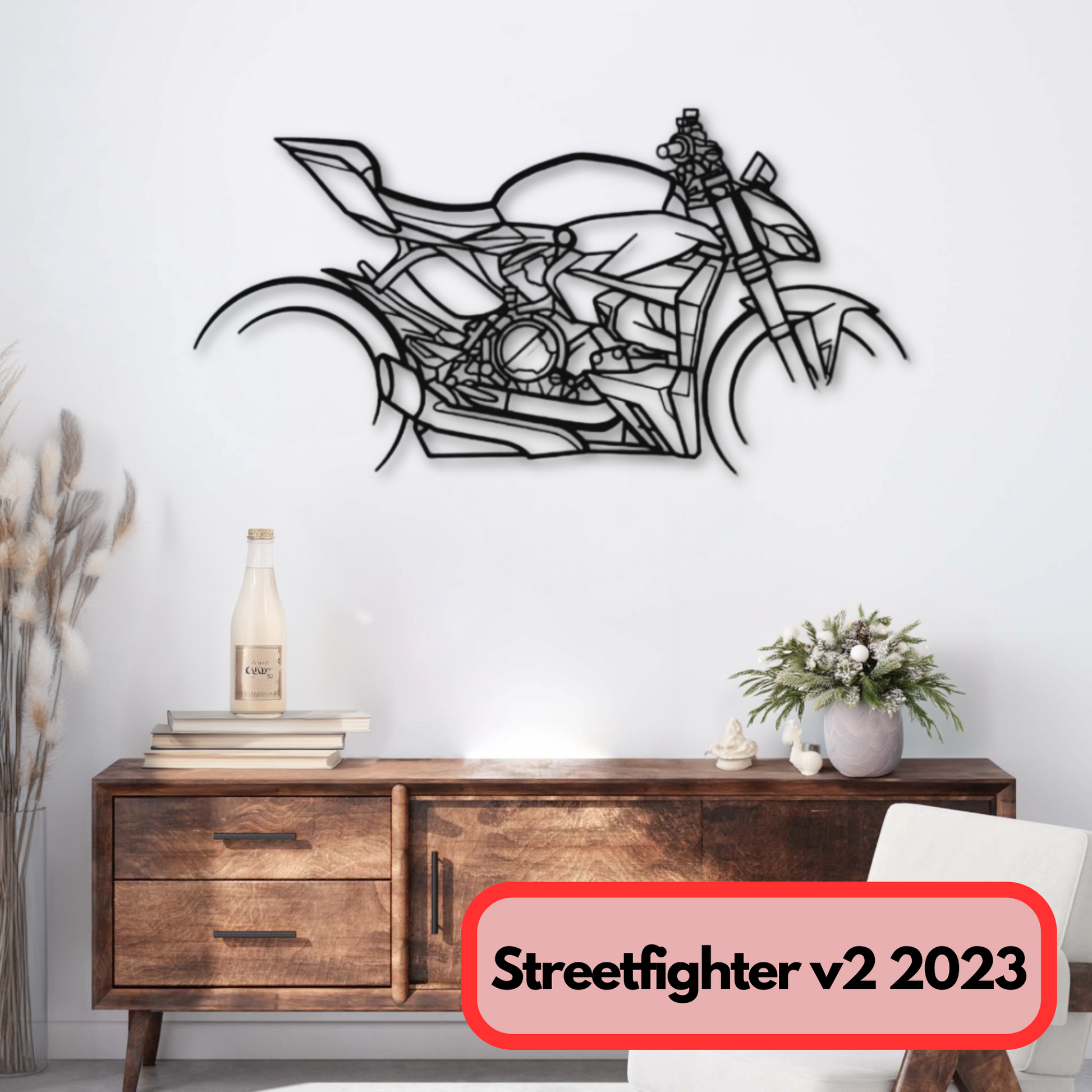 Décoration murale métal Streetfighter V2 2023